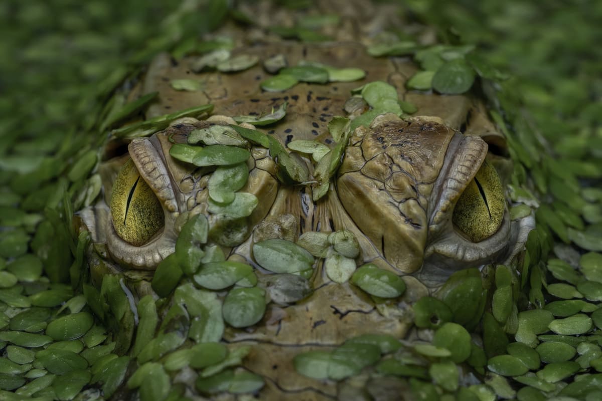 crocodile géant