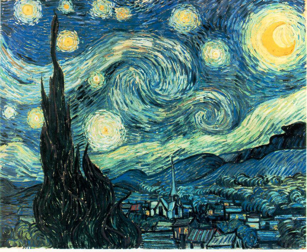 Van gogh best sale nuit étoilée 2019