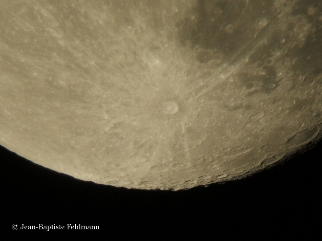 Le cratère lunaire Tycho