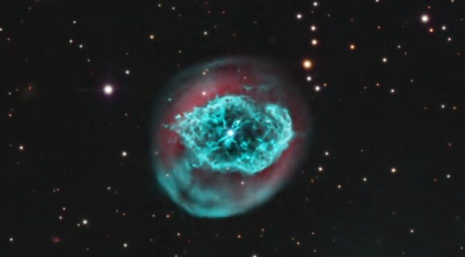 Sursaut d’une étoile moribonde dans la nébuleuse Abell 78