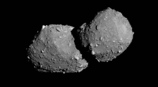 La sonde Hayabusa2 tire le portrait de l’astéroïde Torifune