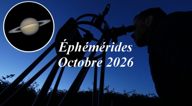Éphémérides : le ciel du mois d’octobre 2026