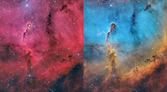 IC 1396 nous en fait voir de toutes les couleurs