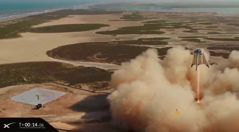 Test Réussi Du Starhopper De Spacex Carnets De Bord D’un Martien Le Blog De Charles Frankel