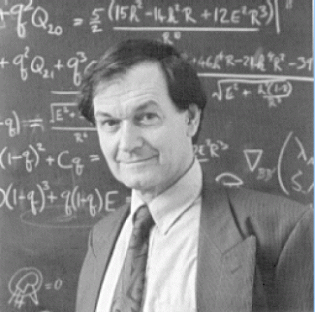On doit à Roger Penrose (né en 1931) de nombreuses contributions à la physique des trous noirs. 