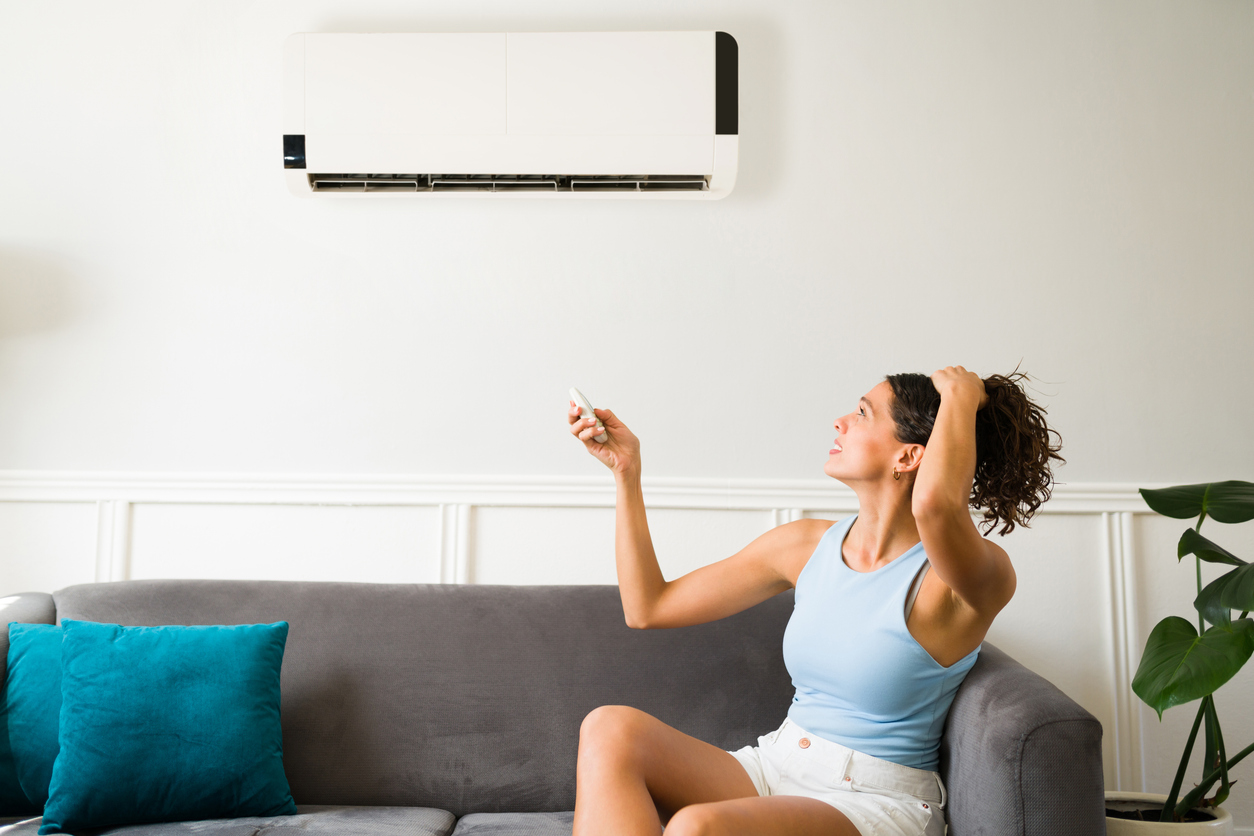 Climatisation en pleine chaleur