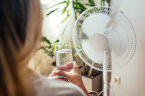 Ventilateur à 40 °C
