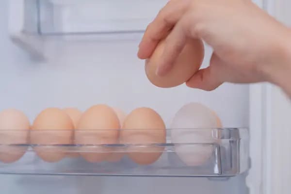 Mettre les oeufs dans le frigo